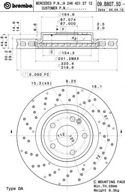 Disc frana