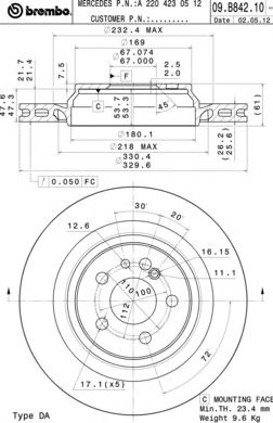 Disc frana