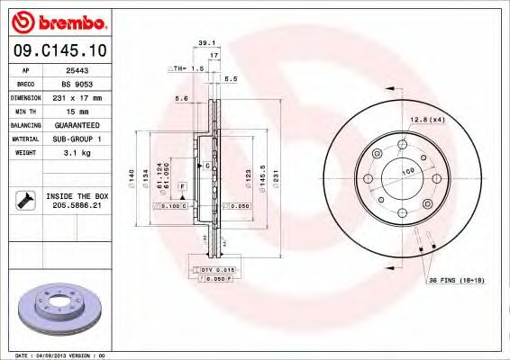 Disc frana