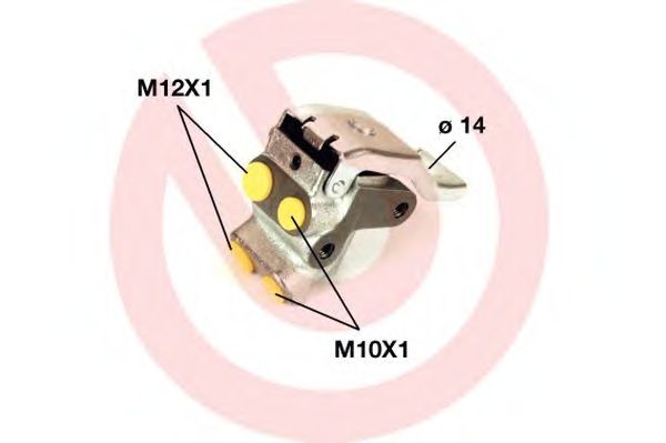 Regulator putere de franare