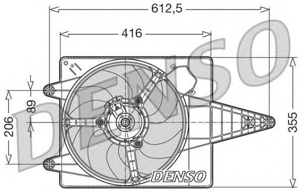 Ventilator, radiator