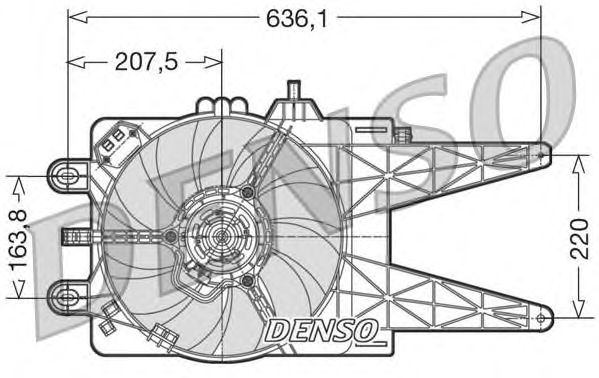 Ventilator, radiator