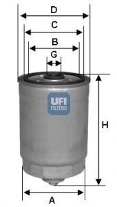 filtru combustibil