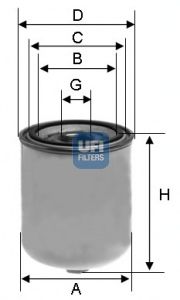 Element filtrant uscator aer, compresor