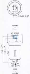 filtru combustibil