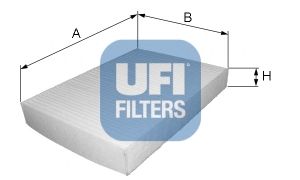 Filtru, aer habitaclu