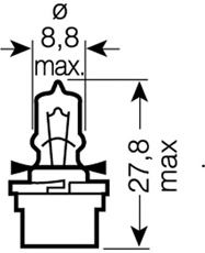 Bec, lumini bord; Bec, lumini bord