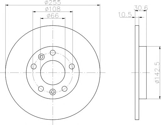 Disc frana