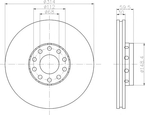 Disc frana