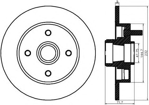 Disc frana