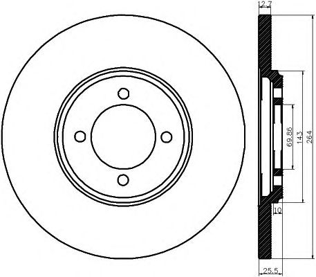 Disc frana