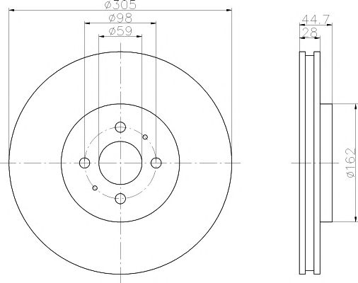 Disc frana