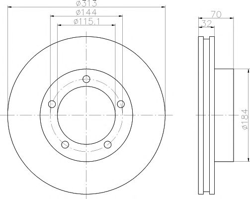 Disc frana