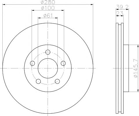 Disc frana