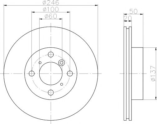 Disc frana