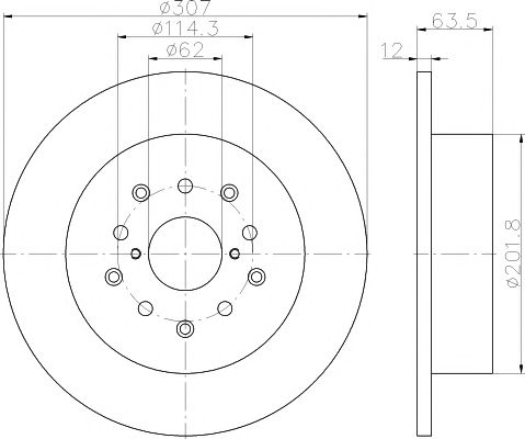 Disc frana