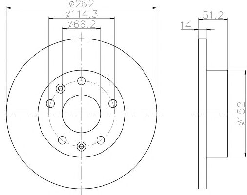 Disc frana