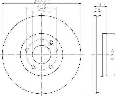 Disc frana