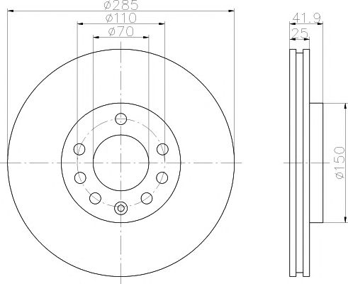 Disc frana