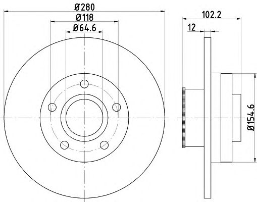 Disc frana