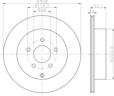 Disc frana