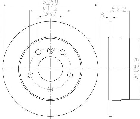 Disc frana