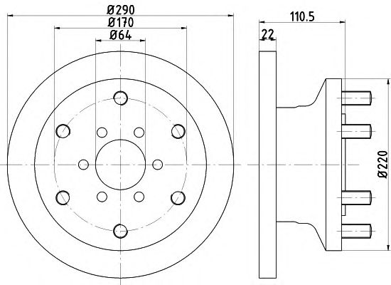 Disc frana