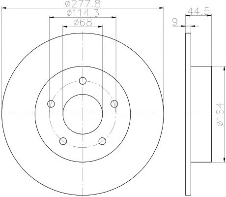 Disc frana