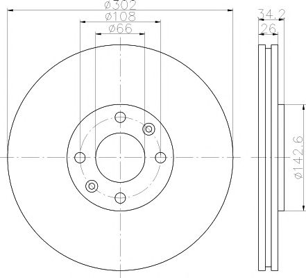 Disc frana