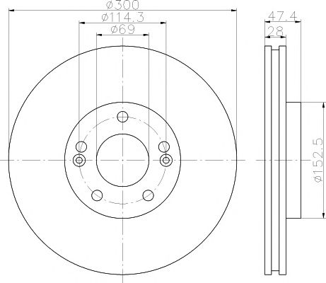 Disc frana