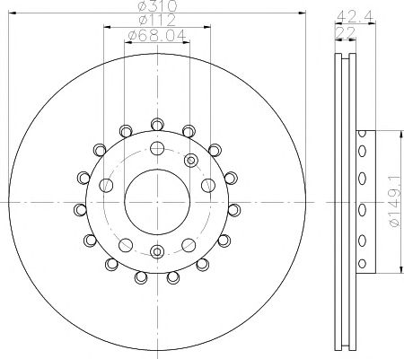 Disc frana