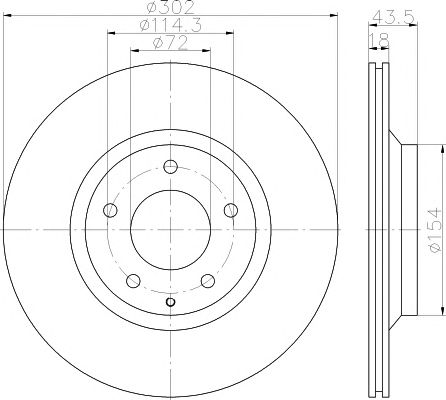 Disc frana