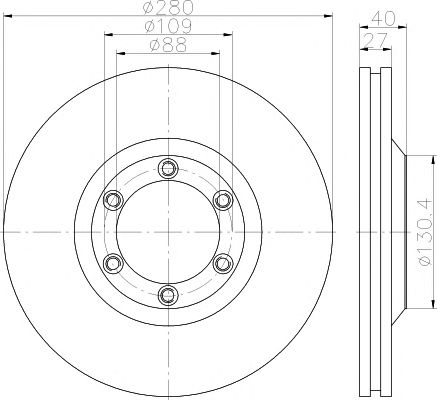 Disc frana