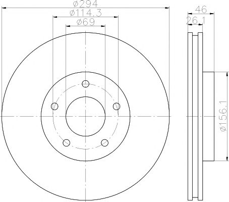 Disc frana