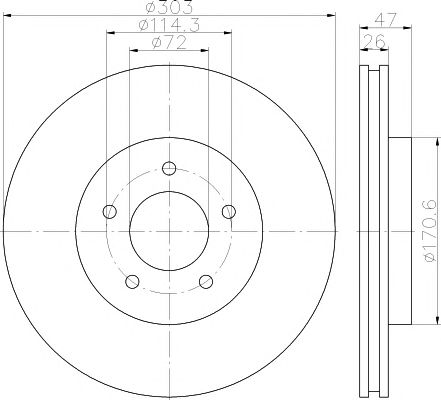 Disc frana