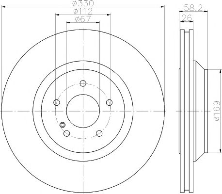 Disc frana