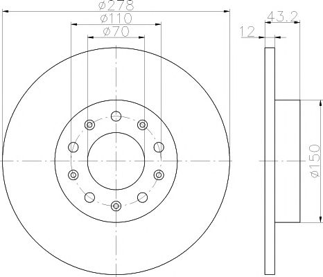 Disc frana