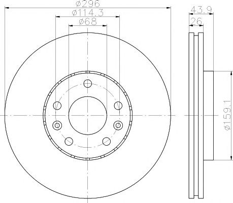 Disc frana