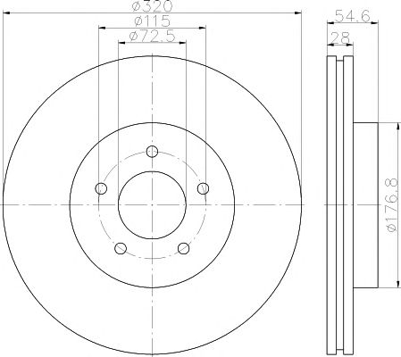 Disc frana