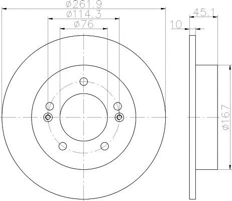 Disc frana