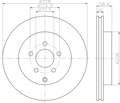 Disc frana