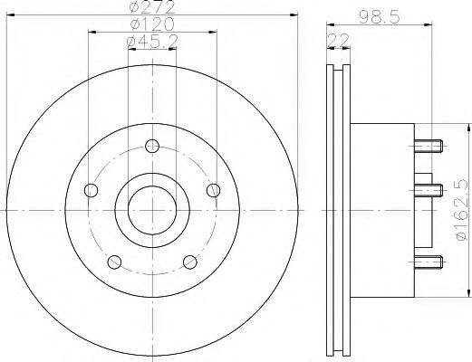 Disc frana