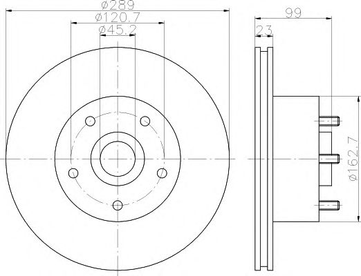 Disc frana