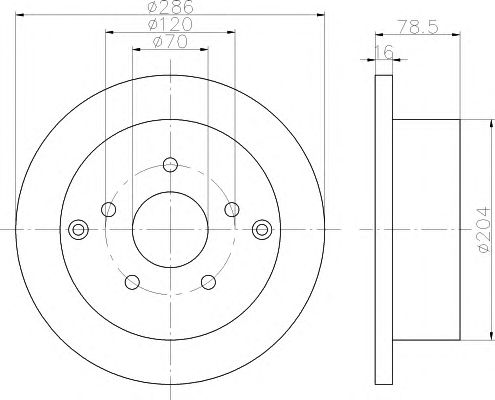 Disc frana