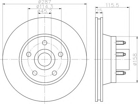 Disc frana