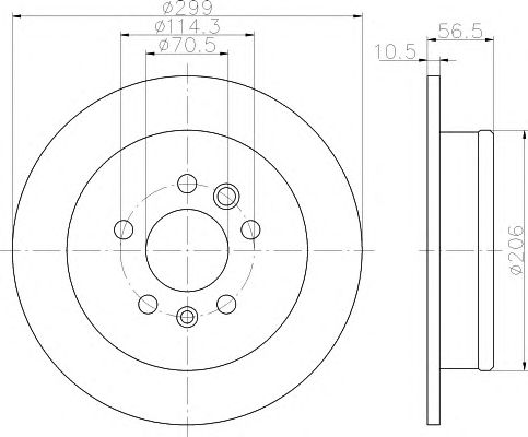 Disc frana