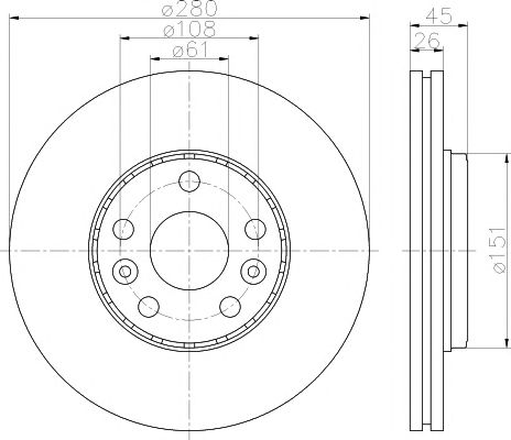 Disc frana