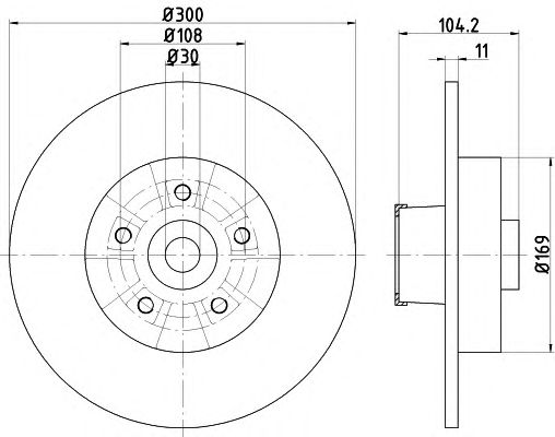 Disc frana