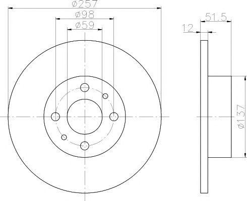 Disc frana