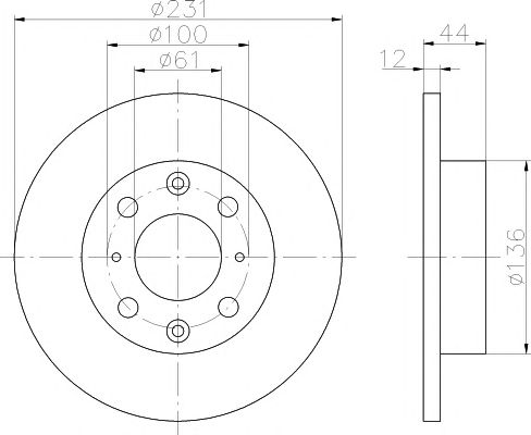 Disc frana